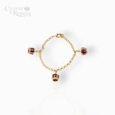 Three Crown - Charm Bracelet